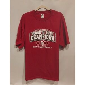 Alstyle Apparel Mens 2014 Oklahoma Sooners All-State Sugar Bowl T-Shirt Size XL